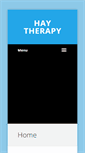 Mobile Screenshot of haytherapy.com
